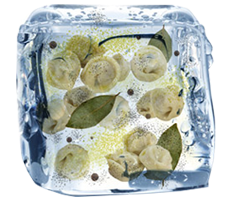 Шоковая заморозка пельменей